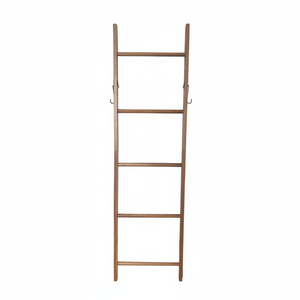 บันไดตกแต่งพร้อมตะขอสแตนเลสสองอันแบบถอดประกอบได้ - Product Image 1