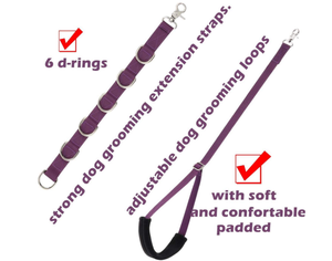 Correa de sujeción para mesa de peluquería canina - Extensor de brazo, correa de sujeción para baño, soporte para cadera (no para sentarse), sujetadores para perros para peluquería canina - Product Image 3