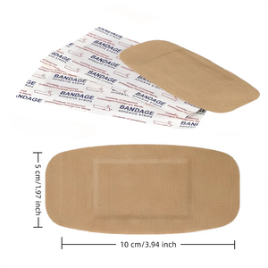 Bandages en tissu adhésifs flexibles de grande taille, approvisionnement en vrac pour les soins et la protection des plaies, pansements adhésifs - Product Image 2