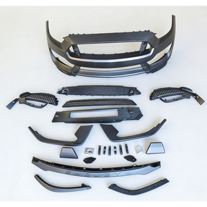Kit de carrosserie de conversion de style Shelby, calandre, séparateur, pare-chocs avant S5 pour <span class=keywords><strong>Ford</strong></span> <span class=keywords><strong>Mustang</strong></span> GT350 2015+ - Product Image 1