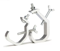 Collier de serrage rapide en aluminium pour éclairage de scène, tube de 40-50 mm, pour structure de scène