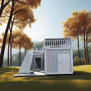 Maison de conteneur de panneau sandwich en acier préfabriquée portable pour boulangerie café et cuisine pour la conception de kiosque mobile extérieur - Product Image 6