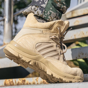 أحذية تكتيكية شتوية مقاومة للماء CQB.<span class=keywords><strong>SWAT</strong></span> الأكثر مبيعًا أحذية قتالية مضادة للانزلاق امتصاص الصدمات للمشي لمسافات طويلة بسحاب سهل - Product Image 5