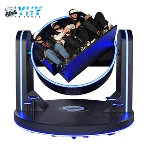 YHY Patent Shopping Mall 360 720 1080 Rotation 3 Seats vr machine simulator ar/vr entertainment