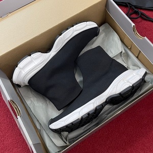 Luxury designer Men's sports shoes High quality Men <b>Women</b> Breathable Casual Sock Shoes Youth Trendy High Top Walking Style Shoes - Product Image 4