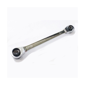 Low Price Hand Tools 242mm Length 8-in-1 Reversible <b>Ratchet</b> Ring Spanner for Selling - Product Image 1