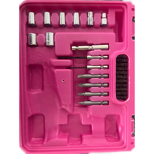 Ananke Tools Nouveau tournevis électrique portable à batterie lithium, kit de perceuse sans fil 47 pièces pour bricolage, 3.6V 3.5N/m couple maximal, rose acier - Product Image 6