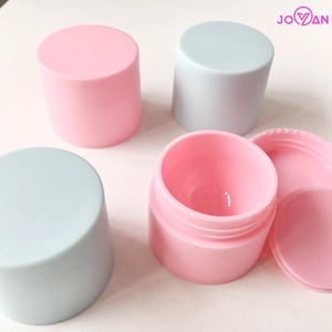 도매 솔리드 핑크 블루 5g 10g 15g 30g 50g 80g pp 플라스틱 항아리 화장품 크림 - Product Image 2