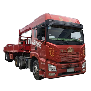 ג 'ייפאנג טרקטור חצי טריילר עם מנוף הידראולי, קיבולת עומס 10-20 טון | חזק & פתרון להריעה כבדה - Product Image 2