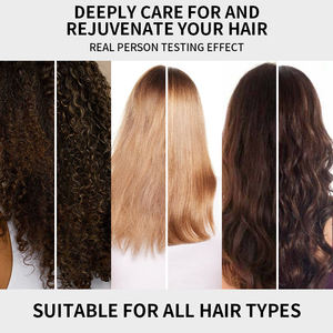 Masque capillaire réparateur pour <span class=keywords><strong>cheveux</strong></span> abîmés, nourrissant en profondeur, lissant, rafraîchissant <span class=keywords><strong>et</strong></span> non <span class=keywords><strong>gras</strong></span>, sans évaporation, marque privée chinoise, vente chaude - Product Image 5