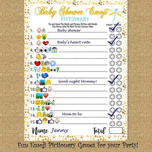 Custom Fun Guessing Games Girls <strong>Boys</strong> Babies Gender Neutral Ideas New Baby Cards for Shower <strong>Party</strong> - Product Image 5