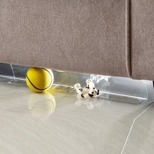 Bloqueador de sofá fácil de instalar Bloqueadores de juguetes transparentes para muebles Evite que las cosas pasen debajo del sofá cama y otros muebles - Product Image 5