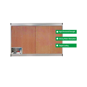 Panel de Enfriamiento Evaporativo, Fabricante Profesional para Granjas de Gansos, Marco de Plástico PVC, Acero Inoxidable - Product Image 1