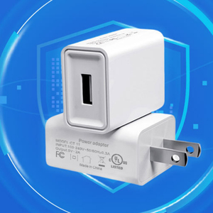 Cargador de Pared USB Certificado de 5V 2A, Carga Rápida, Paquete de 2, Diseño Ligero, Protección Contra Sobrecorriente para 13/14/15/16/17 - Product Image 1