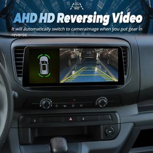 Reproductor de Video para Auto con Radio Android 13 de 12.3 Pulgadas para Citroen Jumpy SpaceTourer 2016 2021 Toyota Proace, Unidad Principal Multimedia con GPS y Carplay - Product Image 5