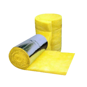 Couverture isolante en <span class=keywords><strong>laine</strong></span> <span class=keywords><strong>de</strong></span> <span class=keywords><strong>verre</strong></span> thermique pour toit mural ou rouleau ou <span class=keywords><strong>laine</strong></span> <span class=keywords><strong>de</strong></span> fibre <span class=keywords><strong>de</strong></span> <span class=keywords><strong>verre</strong></span> avec feuille d'aluminium - Product Image 1