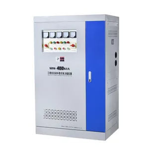 Estabilizador de tensão automático personalizado 3 fase 380V AVR 400KVA 500KVA 600KVA Servo Ac