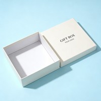 Boîte d'emballage de luxe sur mesure, boîte cadeau en papier recyclable avec couvercle et base, ensemble de boîtes de rangement en carton de marque