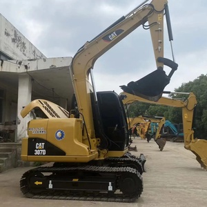 Mini-excavatrice d'occasion Cat307D de 7 tonnes, 95% neuve, à bas prix, poids opérationnel, avec pièces de rechange, à vendre - Product Image 1