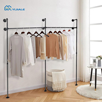Porte-vêtements YIJIALE, support à vêtements, supports à chaussures, armoire pour vêtements