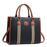 Nouvel ensemble de sacs à bandoulière matelassés en cuir PU de luxe pour femmes, grande capacité, sacs à main de créateur avec fermeture éclair