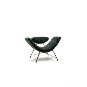 Sillón de Diseño Smile, Estilo <span class=keywords><strong>Brasileño</strong></span> Moderno Clásico, con Tela Estampada Verde, para Villa - Product Image 5
