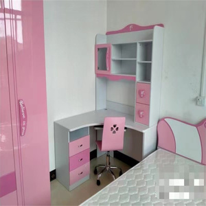 최신 나무 상자 침대 디자인 현대 침실 가구 세트 퀸 사이즈 침대 소녀 - Product Image 6