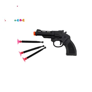 Cheapest boy safety plastic soft bullet shooting target play set police toy gun