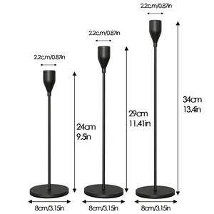 <span class=keywords><strong>Chandelier</strong></span> de noël moderne en noir et laiton, <span class=keywords><strong>chandelier</strong></span> conique en métal fer doré - Product Image 2