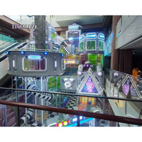 Aire de jeux intérieure Jeux interactifs personnalisés Équipement pour terrain de jeux Maison contemporaine en mousse pour enfant