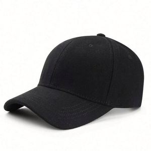 Casquette de baseball unisexe en molleton vierge à 6 panneaux avec logo brodé ou imprimé personnalisé pour la vente en gros - Product Image 2
