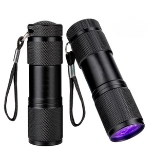 ไฟฉาย LED 9ดวงขนาดเล็กแบบพกพา,ไฟฉาย UV Blacklight UV สีม่วงไฟฉายแฟลช Linternas 365nm - Product Image 6