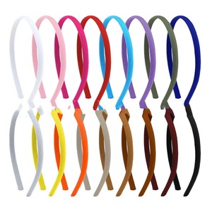 12 Bandeaux de Sport Personnalisables pour un Style de Vie Actif – Lot de Bandeaux Personnalisés en Gros, Bandeaux Fins pour Accessoires <span class=keywords><strong>Cheveux</strong></span> Enfants - Product Image 1