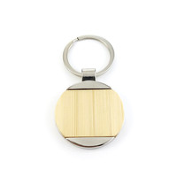 Porte-clés en bois personnalisable avec logo gravé par sublimation, disques et rectangulaires vierges en bois pour gravure