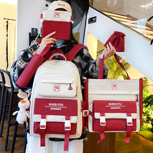 Zaino universale per studenti 5-<span class=keywords><strong>in</strong></span>-1 con grande capacità interna e tasche divisibili Multiple per ragazzi e ragazze - Product Image 1