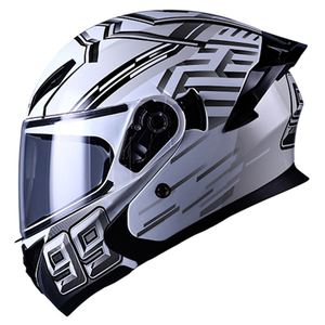 <span class=keywords><strong>Caschi</strong></span> da motociclista a viso aperto con casco a <span class=keywords><strong>teschio</strong></span> Vintage con funzione Flip - Product Image 2