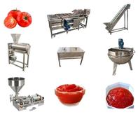 Ligne de production industrielle automatique de sauce ketchup, confiture de fruits et légumes, et de purée de tomates