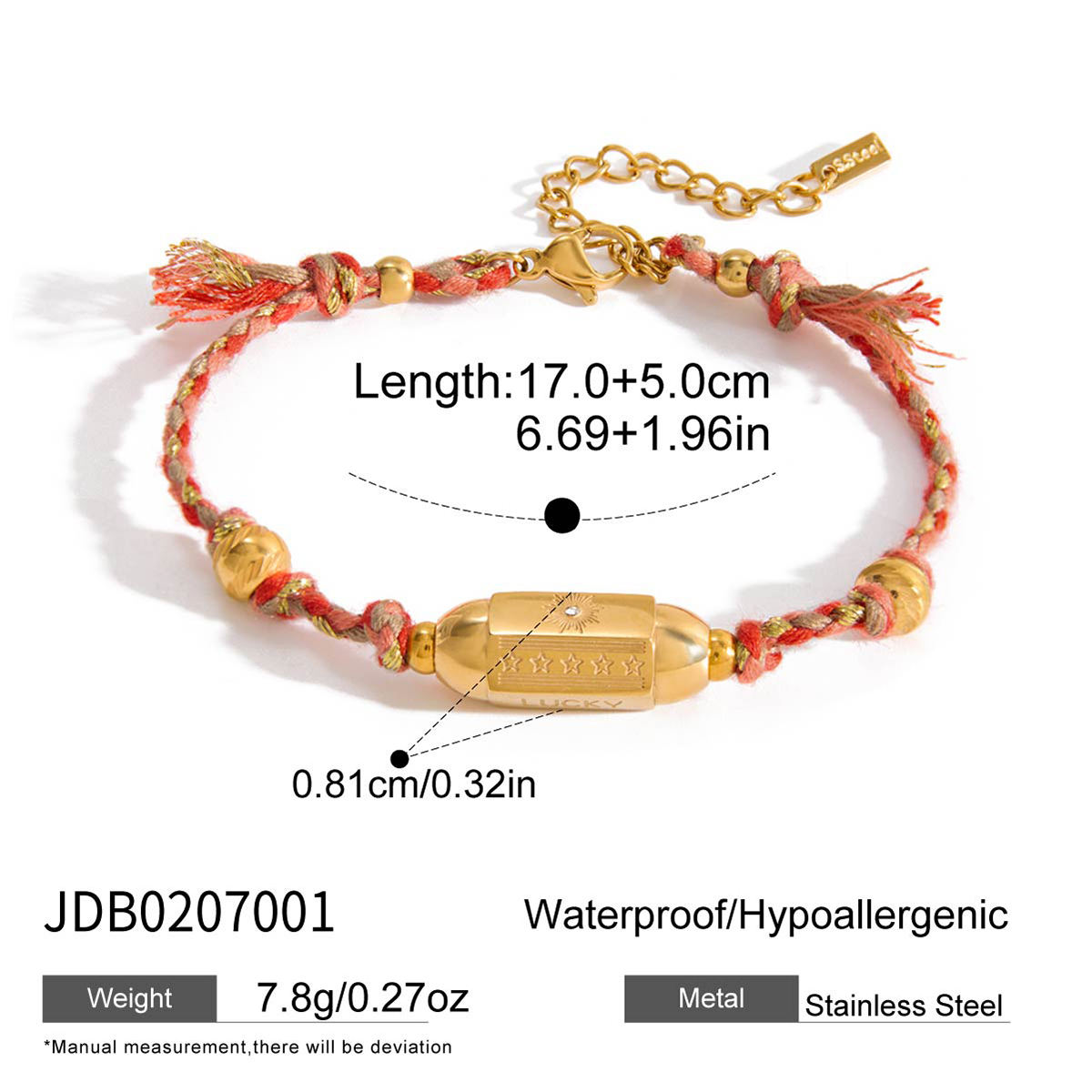 18k Gold JDB0207001