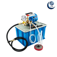 Bomba de Prueba Hidrostática Eléctrica Serie DSY, Colector de Latón, Manómetro Resistente a Impactos para Pruebas Hidrostáticas de Tuberías