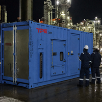 Générateur diesel refroidi par eau EPA Tier 4 en conteneur 1500 tr/min/1800 tr/min, insonorisé et silencieux pour l'alimentation hors réseau