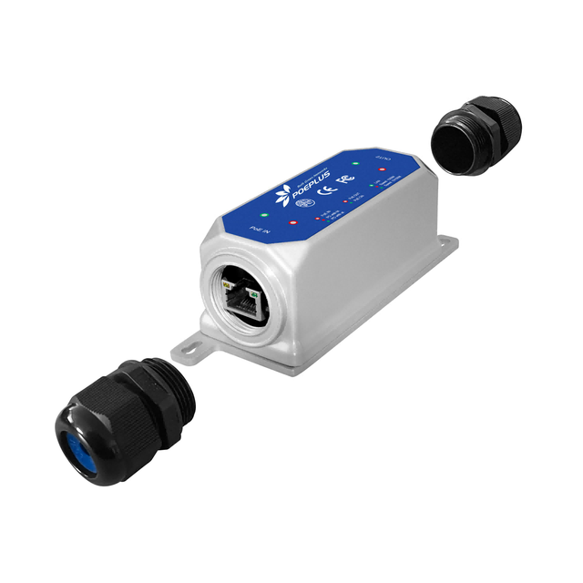 1to1IP67 Outdoor Poe Extender 90W,100/1000/2500M/10G Optional,Supports IEEE802.3af/at/bt 90W, Support PoE IP Camera, PoE WIFI AP