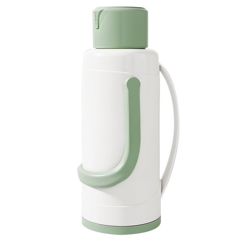 3.2L Large Capacity Camping Thermos Bottle Double Wall Vacuum Insulated Handgrip 24-36 Hours Insulation Glass Liner BPA Free view 2