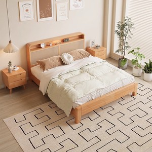 Cabecero de Cama Moderno Negro Sólido Minimalista para Hotel con Almacenamiento, OEM ODM, Proyectos Hoteleros al por Mayor, Panel de Ratán Ecológico, Envío Rápido - Product Image 5