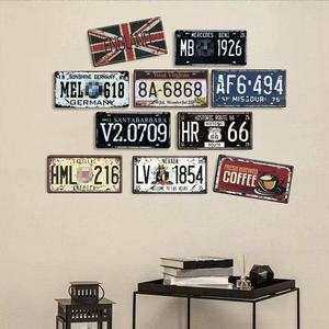 Letreros Metálicos Vintage Personalizados, Placa Metálica Retro para Garaje, Pósteres de Talleres de Autos Antiguos, Decoración de Gasolineras para Cuartos de Hombre, Artesanías Metálicas - Product Image 6