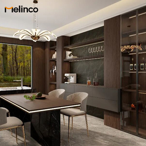 ארונות קיר WPC מסדרת מלינקו בהתאמה אישית בצבע אחיד, ארונות קיר מודרניים, התקנה עצמאית, ארון בגדים לחדר שינה - Product Image 6