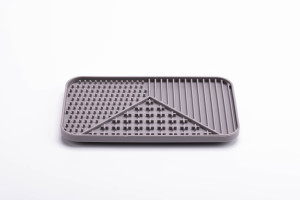 Moderne große umwelt freundliche Silikon-Hunden apf Slow Feeder mit automatischen Saugnäpfen Geschirrs püler sicher für den Innenbereich - Product Image 2