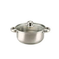 Ensemble de casseroles en acier inoxydable 12 pièces avec poêle antiadhésive, design durable, compatible four, logo personnalisable