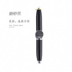 Bolígrafo de Juguete Promocional con Logotipo Personalizado de Fábrica, Interesante Bolígrafo Antiestrés Magnético Giratorio, Spinner Metálico para Autismo, 1.0 mm, Azul/Negro - Product Image 2