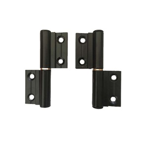 Petites charnières détachables pour porte pliante sans rail, porte coulissante en verre en alliage d'aluminium de style ancien pour cuisine et salle de bain - Product Image 5