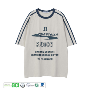 Nouveautés MT2601 - Best-seller - T-shirts pour hommes personnalisés en coton 100% 230 GSM, col rond, manches courtes, surdimensionnés, respirants - Product Image 2